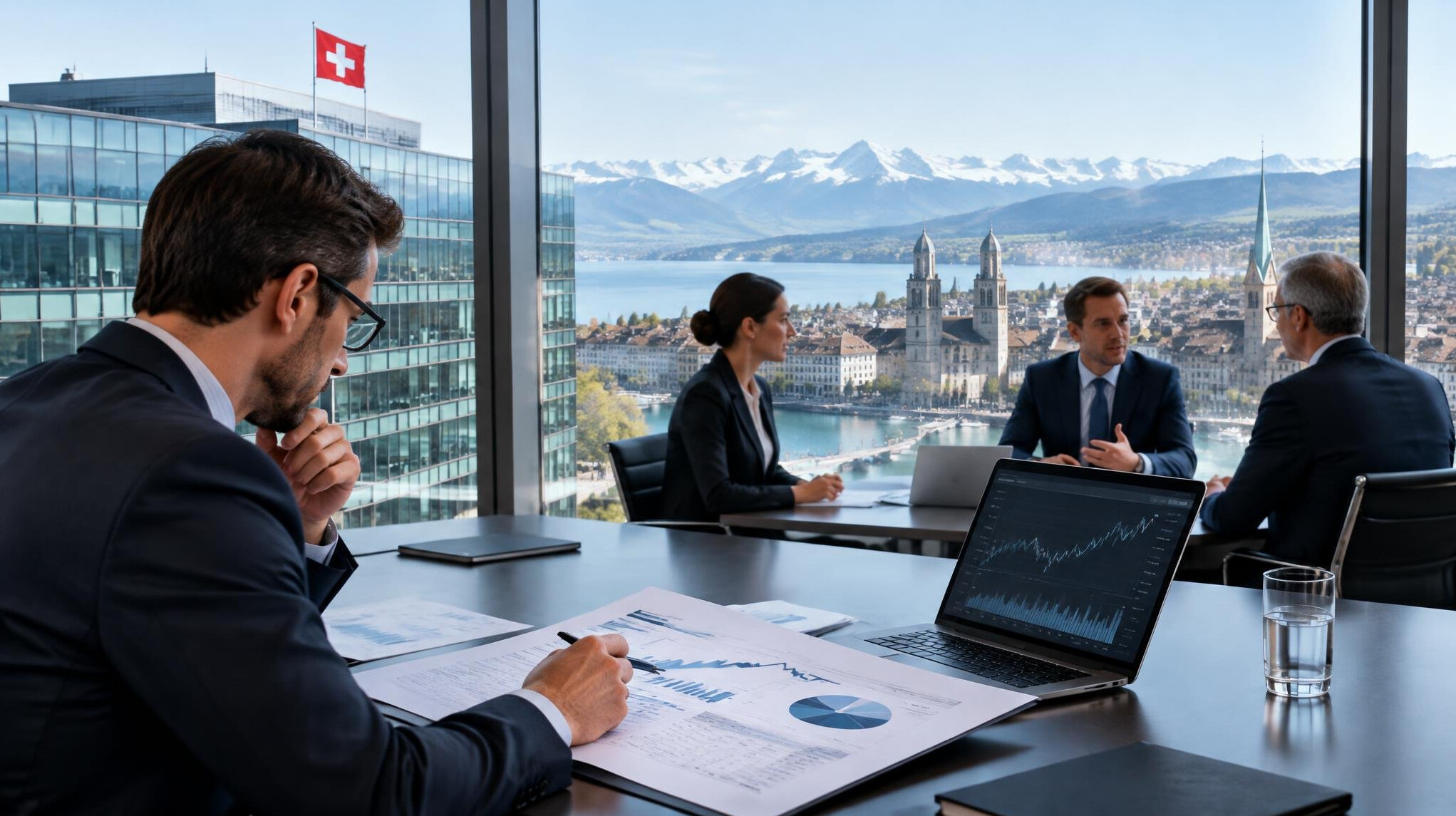 swiss corporate building