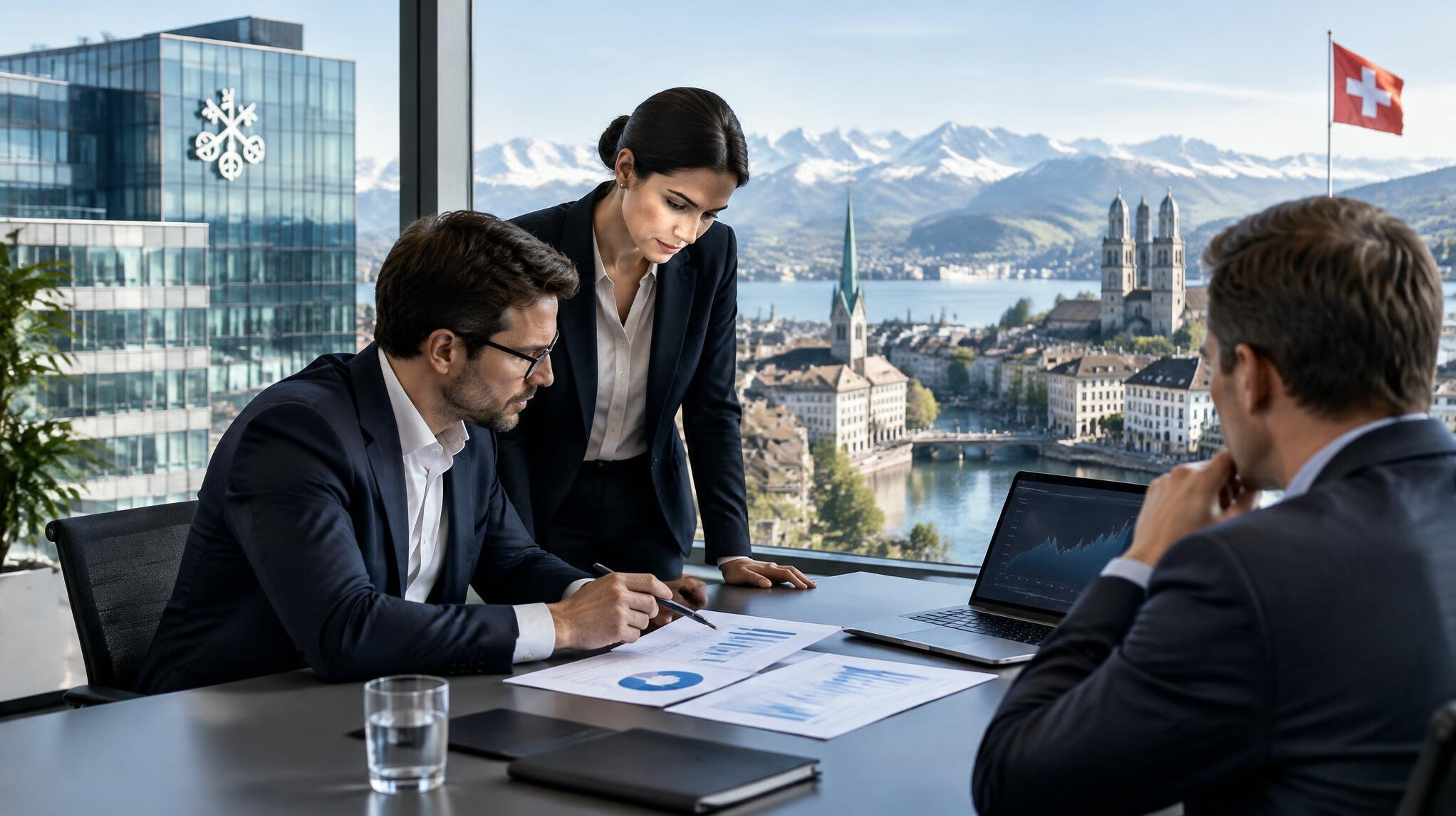 swiss corporate building