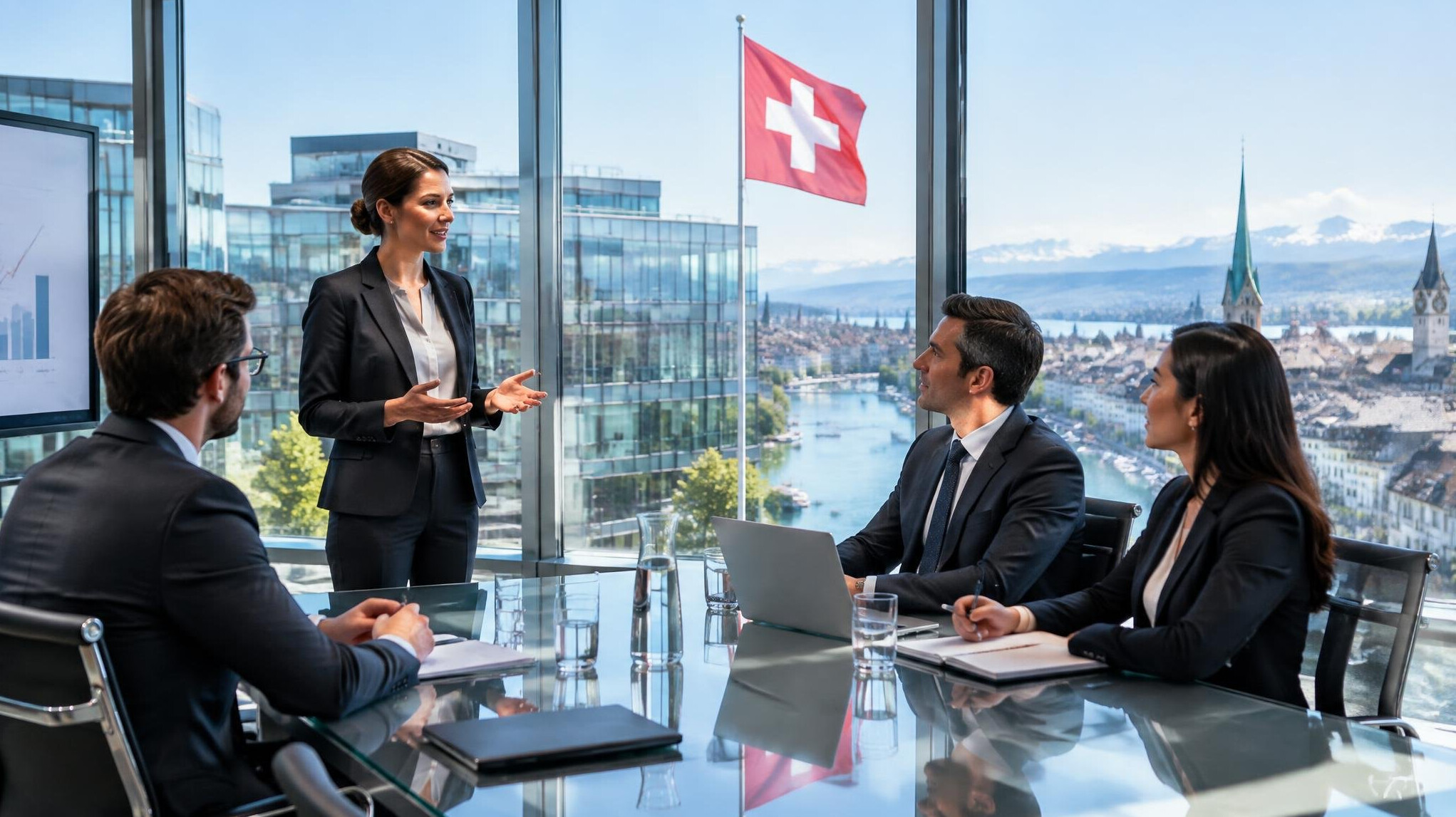 swiss corporate building